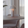 Lampe de table sur batterie rechargeable Design Shitake