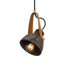 Suspension en céramique Design Pera Black Clay