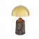 Lampe de table en céramique Cassia Black Clay