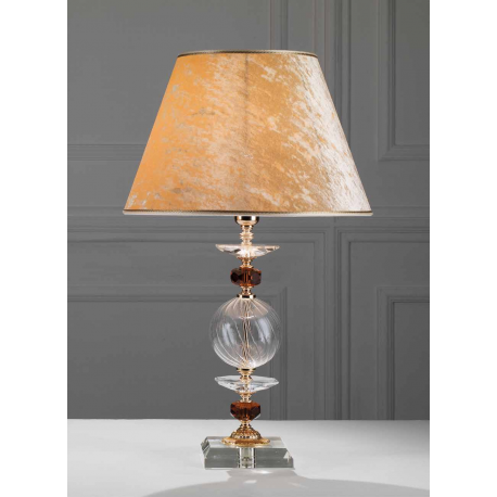 Lampe de Table en cristal pour hôtel ou château Design Astrid