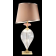 Lampe 80 cm en verre artisanal fabriqué main et cristal pour hôtel ou château Design Fleurs