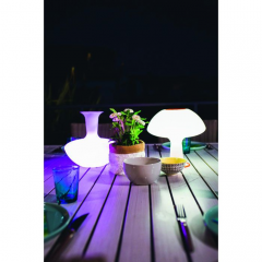 Lampe, vase ou carafe de table lumineuse Design Loop