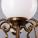 Lustre Chandelier traditionnel 6 globes Design Camew