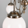 Lustre Chandelier traditionnel 3 globes Design Eldron