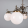 Lustre Chandelier traditionnel 6 globes Design Kilturk