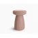 Tabouret en moleskine Design Bouchon Porcino