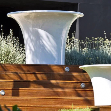 Jardinière de mobilier urbain Design Cone