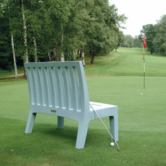 Banc d'extérieur en polyéthylène Design Romeo