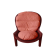 Fauteuil d'extérieur en polyéthylène Design Balzac